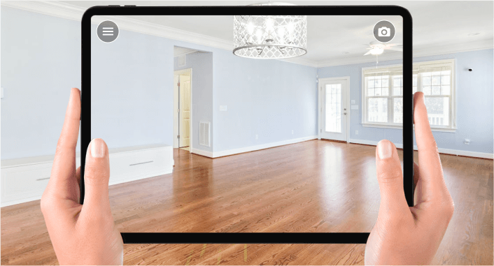 Integrating Augmented Reality (AR) into 3D Product Rendering in a room